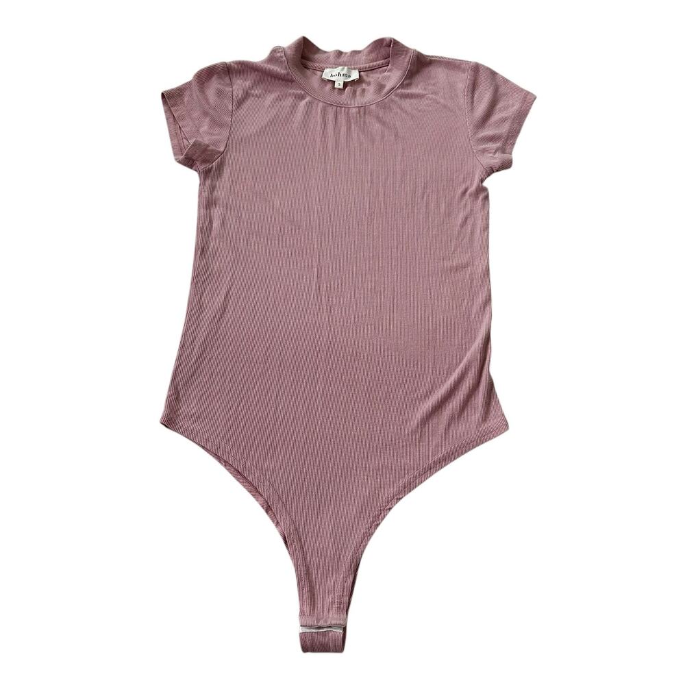 Bohme Pink Bodysuit Tank Top Women Size Small | 48-21